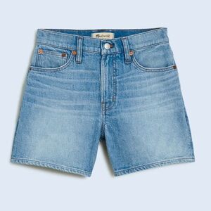 Madewell The Perfect Vintage Mid-Length Jean Short in Grennan Wash